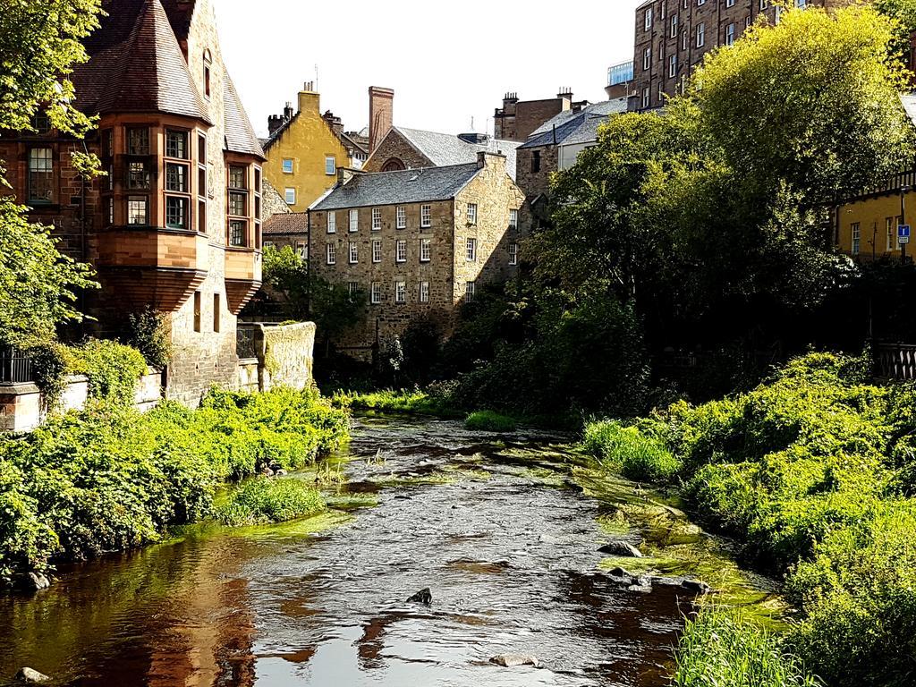 Dean Village - Lovely 2 Bed In Picturesque Dean Village With Balcony And Private Parking Edinburgh Zimmer foto